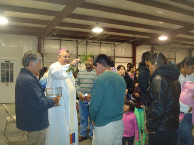 Bishop Manz Visit