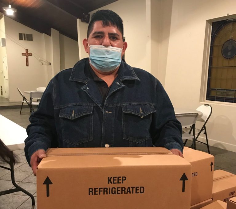 Food Distribution in St. John the Apostle, Alexander City, AL