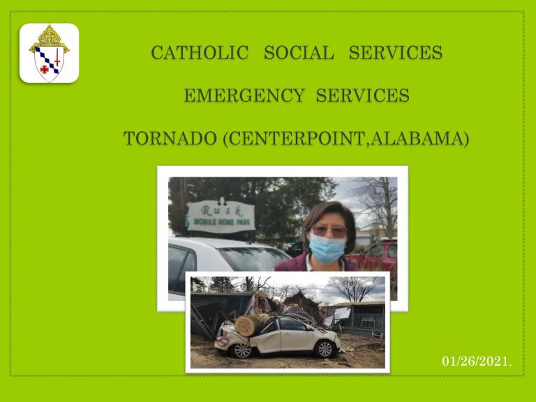 Tornado impacted Center Point, AL